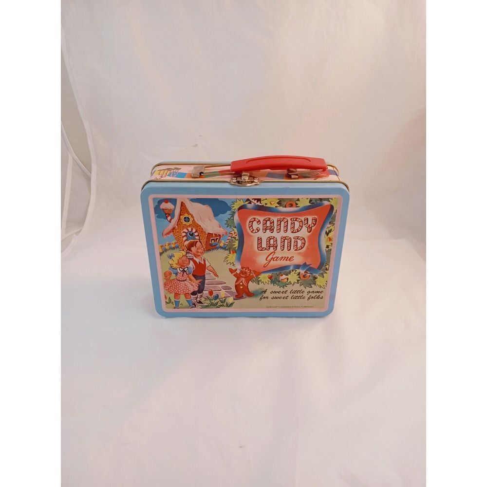 Vintage 1998----Collectible--- Mini Metal Lunch Box----‎ CANDY LAND